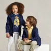 Polo Ralph Lauren Kids' P-layer 1 Utility Water-repellent Jacket In Newport Navy