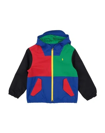 Polo Ralph Lauren Babies'  P-layer 1 Water-repellent Hooded Jacket Toddler Boy Jacket Green Size 5 Recycled P