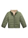 Polo Ralph Lauren P-layer 2 Quilted Reversible Jacket In Green