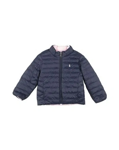 Polo Ralph Lauren Babies'  P-layer 2 Reversible Jacket Toddler Boy Puffer Midnight Blue Size 5 Recycled Nylon
