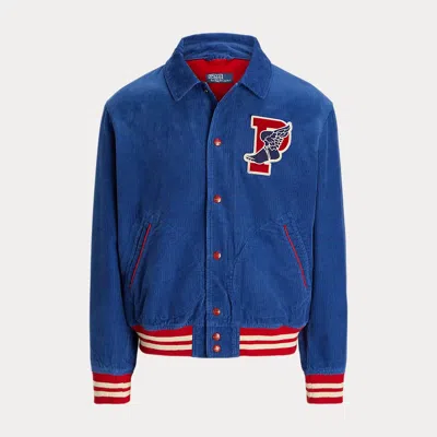 Polo Ralph Lauren P-wing Corduroy Jacket In Royal
