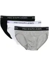 Polo Ralph Lauren Pack Of 3 Briefs In Multicolored Cotton In Multicolour
