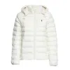 Polo Ralph Lauren Packable Down Jacket With Hood In White