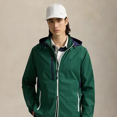 Polo Ralph Lauren Packable Hooded Jacket In Kelly Green