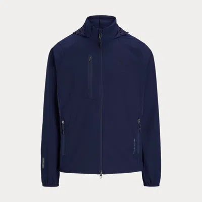 Polo Ralph Lauren Packable Hooded Jacket In Refined Navy