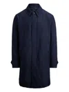 Polo Ralph Lauren Packable Padded Coat In Blue