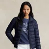 Polo Ralph Lauren Packable Quilted Jacket In Blue
