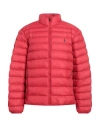 Polo Ralph Lauren Packable Quilted Jacket Man Puffer Red Size Xl Recycled Nylon