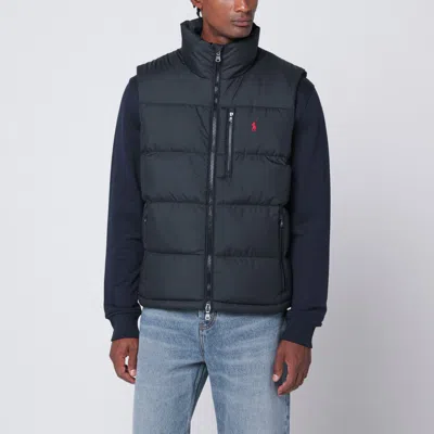 POLO RALPH LAUREN POLO RALPH LAUREN PADDED GORHAM BLACK VEST