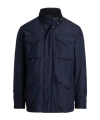 Polo Ralph Lauren Four-pocket Windbreaker In Black