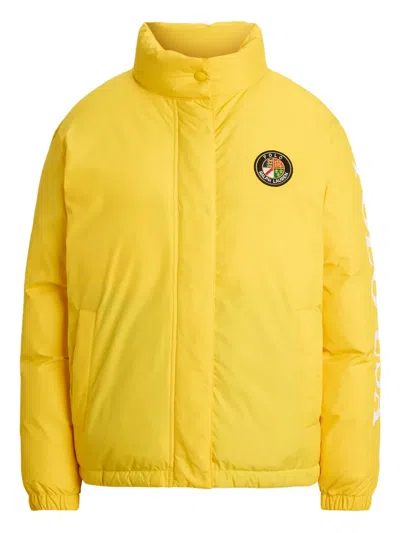 Polo Ralph Lauren Padded Jacket In Yellow