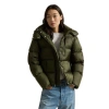 Polo Ralph Lauren Padded Nylon Down Jacket In Green