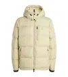 Polo Ralph Lauren Padded Puffer Jacket In Ivory
