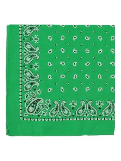 Polo Ralph Lauren Paisley Bandana In Green