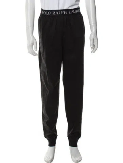 Pre-owned Polo Ralph Lauren Pajama Bottoms In Black