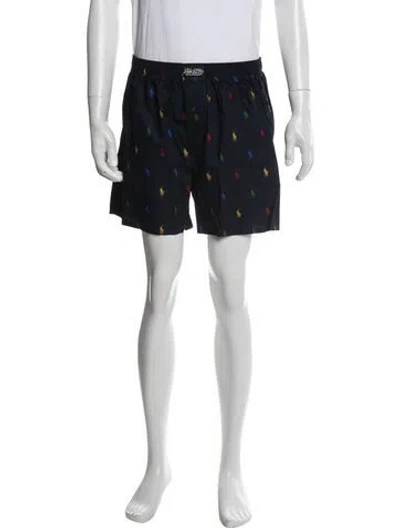 Pre-owned Polo Ralph Lauren Pajama Bottoms In Blue