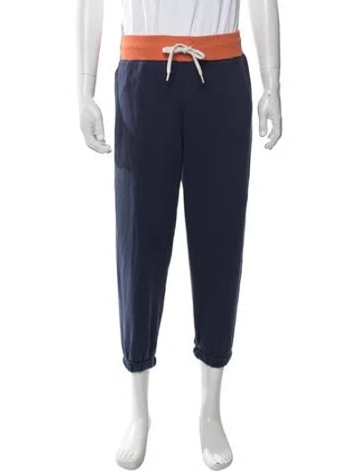 Pre-owned Polo Ralph Lauren Pajama Bottoms In Blue