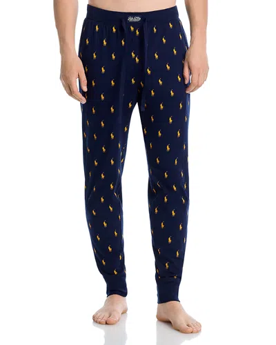 Polo Ralph Lauren Pajama Jogger Pants In Blue