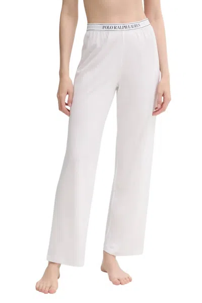 Polo Ralph Lauren Pajama Pant In White Cloud
