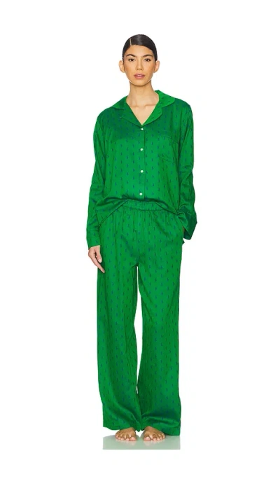Polo Ralph Lauren Pajama Set In Clover