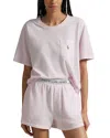 Polo Ralph Lauren Pajama Set In Pink Lady