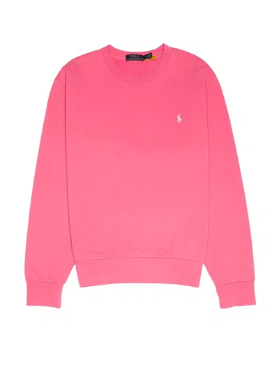 Polo Ralph Lauren Pale Red Clothing Sweaters In Pink