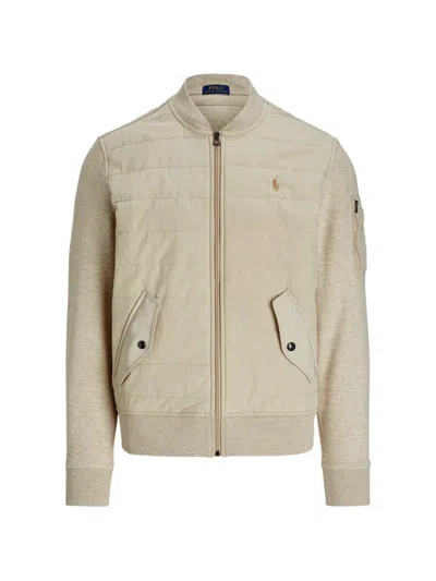 Polo Ralph Lauren Panelled Jacket In Brown