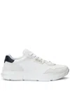Polo Ralph Lauren Panelled Lace-up Sneakers In White
