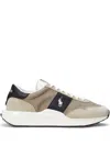 Polo Ralph Lauren Panelled Sneakers In Neutral