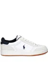 Polo Ralph Lauren Panelled Sneakers In White