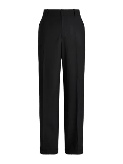 Polo Ralph Lauren Leg Trousers In Black