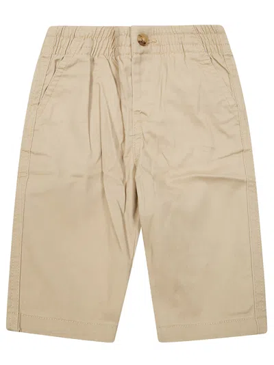 Polo Ralph Lauren Trouseralone Gabardina In Beige