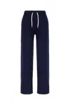 Polo Ralph Lauren Pantalone Jogging In Misto Cotone Blu Navy Donna In Blue