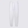 Polo Ralph Lauren Comfortable Trousers Featuring Elastic Waistband In White