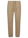 Polo Ralph Lauren Sweatpants With Elastic Waistband And Cuffs In Beige