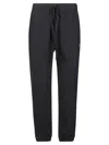 Polo Ralph Lauren Sweatpants With Elastic Waistband And Ribbed Cuffs In Blue