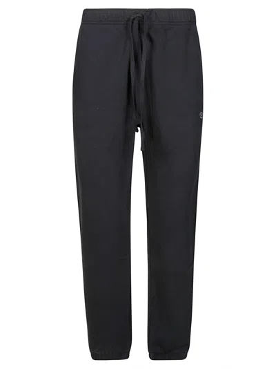 Polo Ralph Lauren Sweatpants With Elastic Waistband And Ribbed Cuffs In Blue