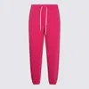 Polo Ralph Lauren Pink Cotton Pants In Purple
