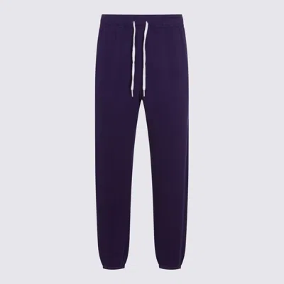 Polo Ralph Lauren Comfortable Trousers Featuring Side Pockets In Purple