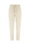 Polo Ralph Lauren Cotton Joggers With Back Pocket And Elastic Waistband In Neutral