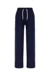 Polo Ralph Lauren Pantalone Jogging In Misto Cotone Blu Navy Donna