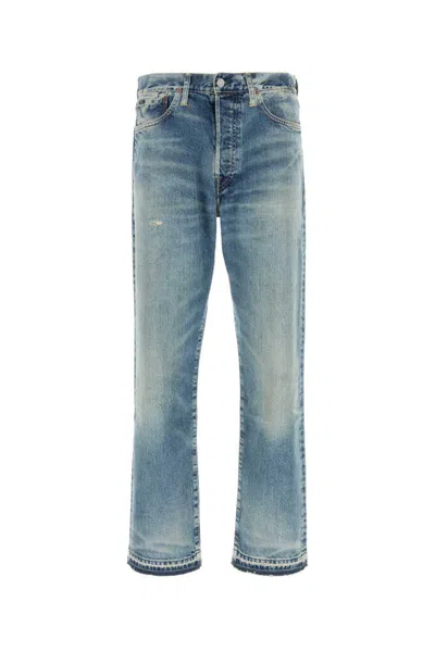 Polo Ralph Lauren Mid-rise Straight-leg Jeans In Blue
