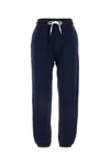 Polo Ralph Lauren Womens Cruise Navy Athletic Straight-leg Cotton-blend Jersey Jogging Bottoms In Blue