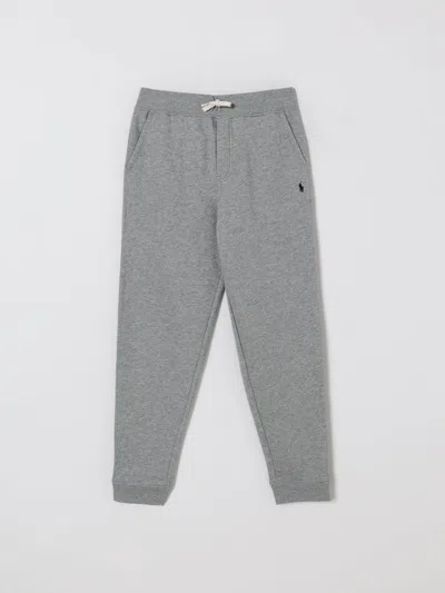 Polo Ralph Lauren Pants  Kids Color Grey In Gray