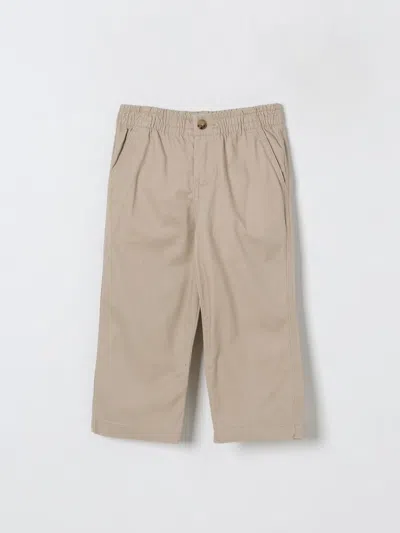 POLO RALPH LAUREN PANTS POLO RALPH LAUREN KIDS COLOR KAKI,426598030