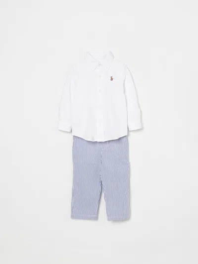 Polo Ralph Lauren Pants  Kids Color White In ホワイト