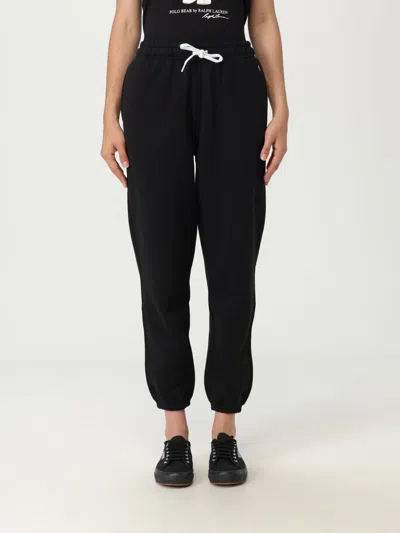 Polo Ralph Lauren Pants  Woman Color Black In Blue