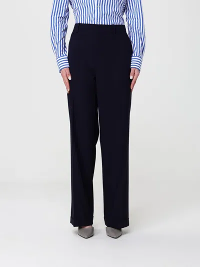 Polo Ralph Lauren Pants Woman  In Blue