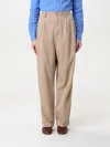 Polo Ralph Lauren Pants  Woman Color Dove Grey In Taubengrau