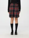Polo Ralph Lauren Plaid Pleated Wool Short In Grün